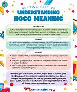 Hoco Meaning