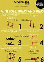 Home Workout | the Best 5 Legs, Bums and Tums Exercises to Do at Home