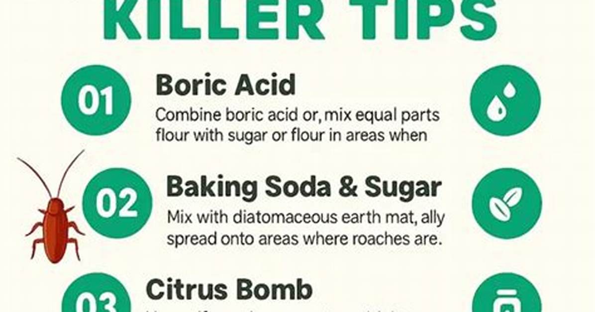 Homemade Roach Killer