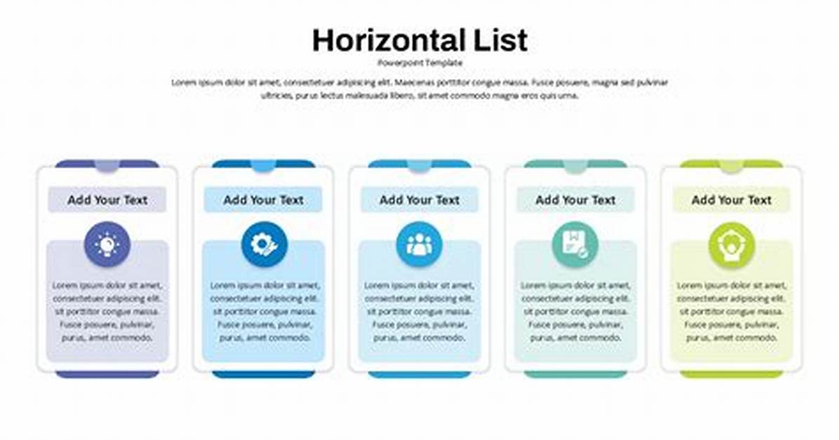 Horizontal List Items