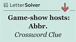 Hosts: Abbr.