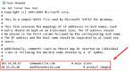 Hosts File Change Syntax