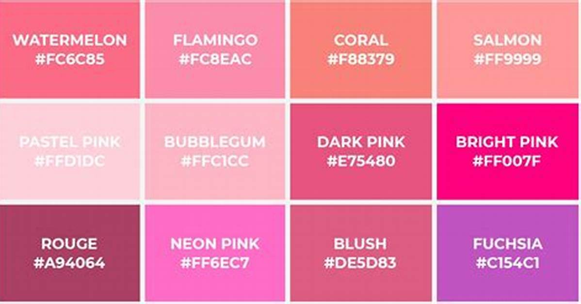 Hot Pink Color Code