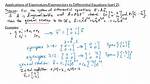 How Are Eigenvectors/Eigenvalues and Differential Equations Connected?