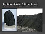 How Are Sub Bituminous Formed?