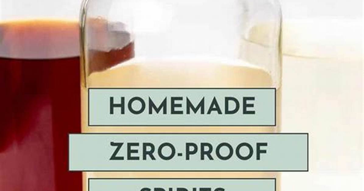 How Are Zero Proof Spirits Made?