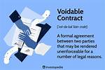How Can a Contract Be Voidable?