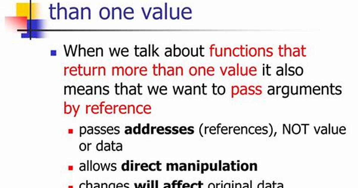 How Can a Function Return More Than One Value in C