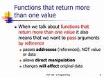 How Can a Function Return More Than One Value in C
