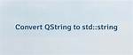 How Can I Convert a Std: :String to Int?