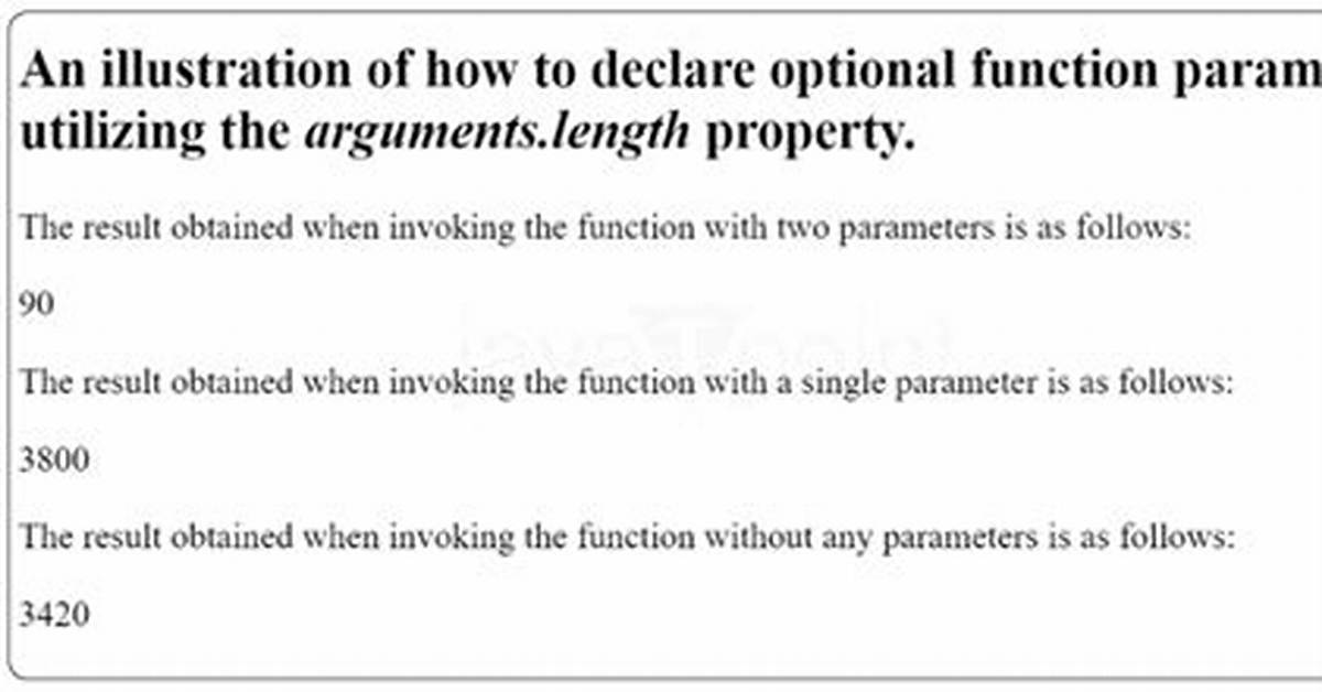 How Can I Declare Optional Function Parameters in Javascript? [Duplicate]