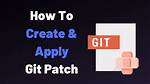 How Can I Generate a Git Patch for a Specific Commit?