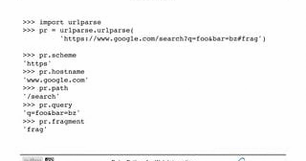 How Can I Import Urlparse in Python-3? [Duplicate]