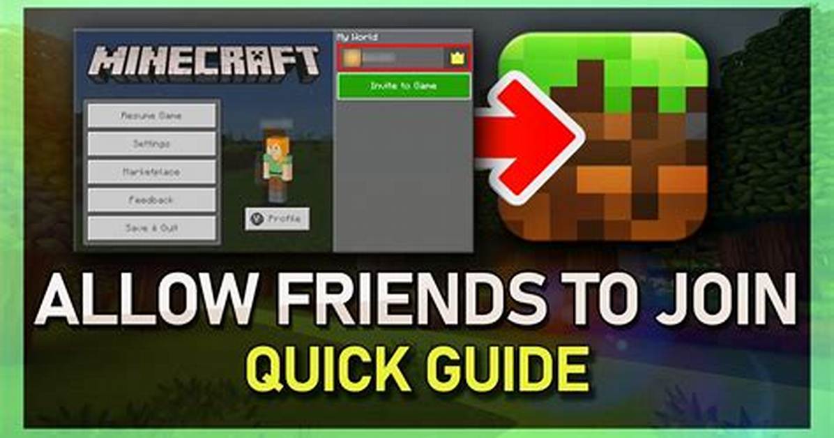 How Can I Join My Friends Minecraft World