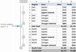 How Collapse Rows in Excel?