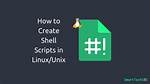 How Copy Paste Unix Shell?