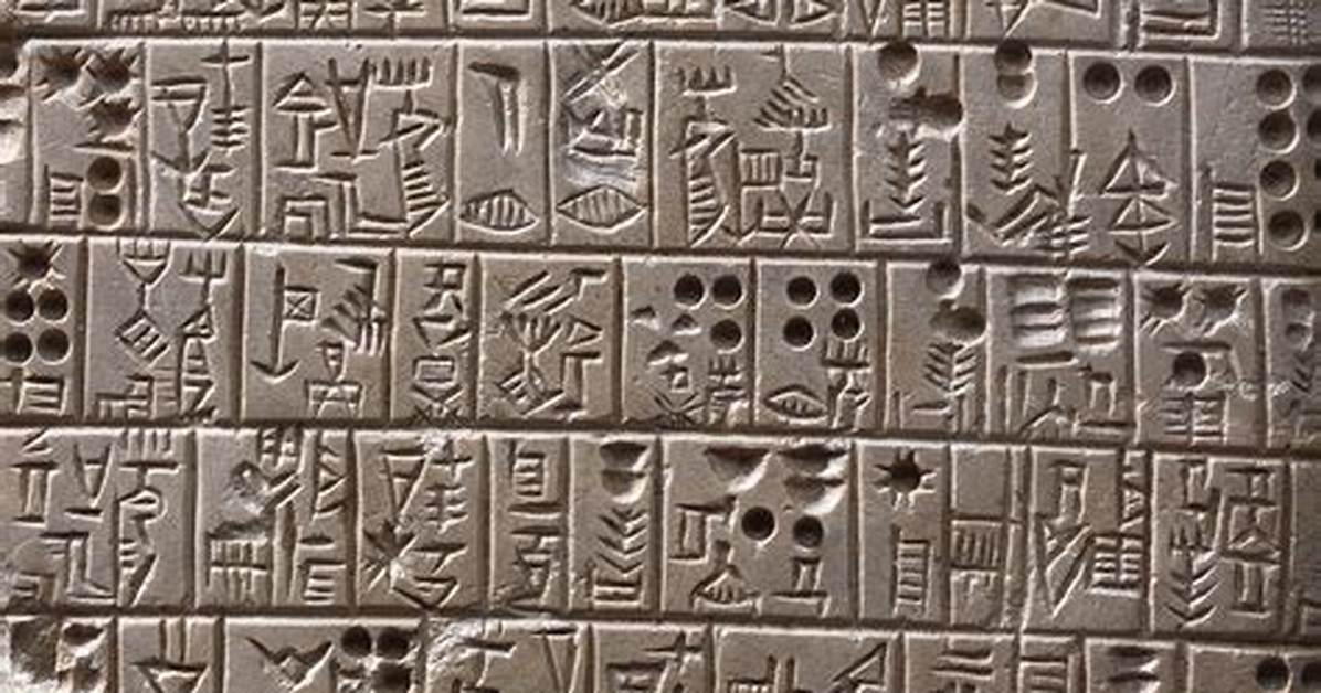 How Did Cuneiform Begin