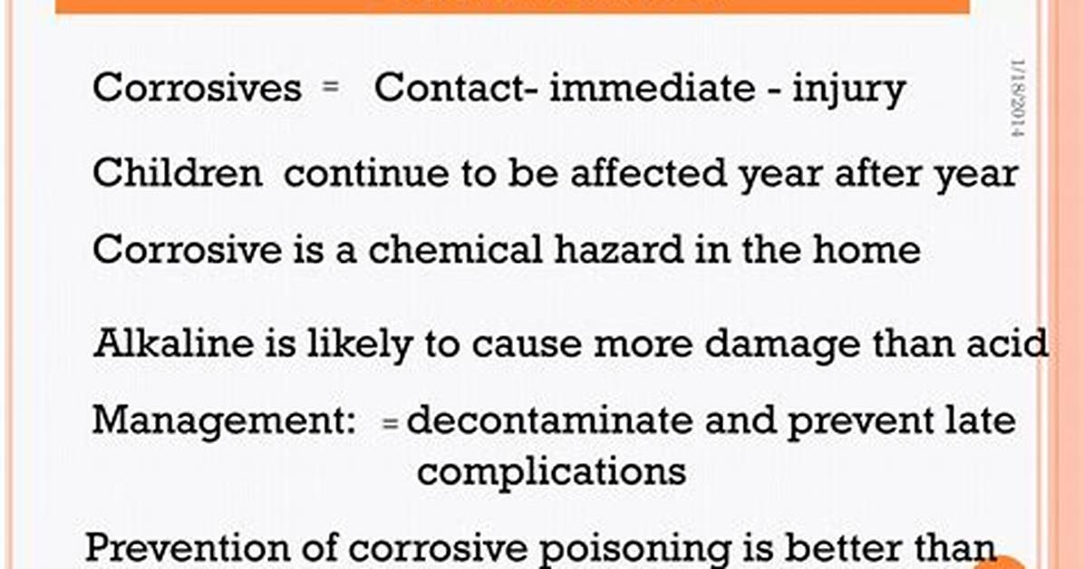 How Do Corrosives Work?