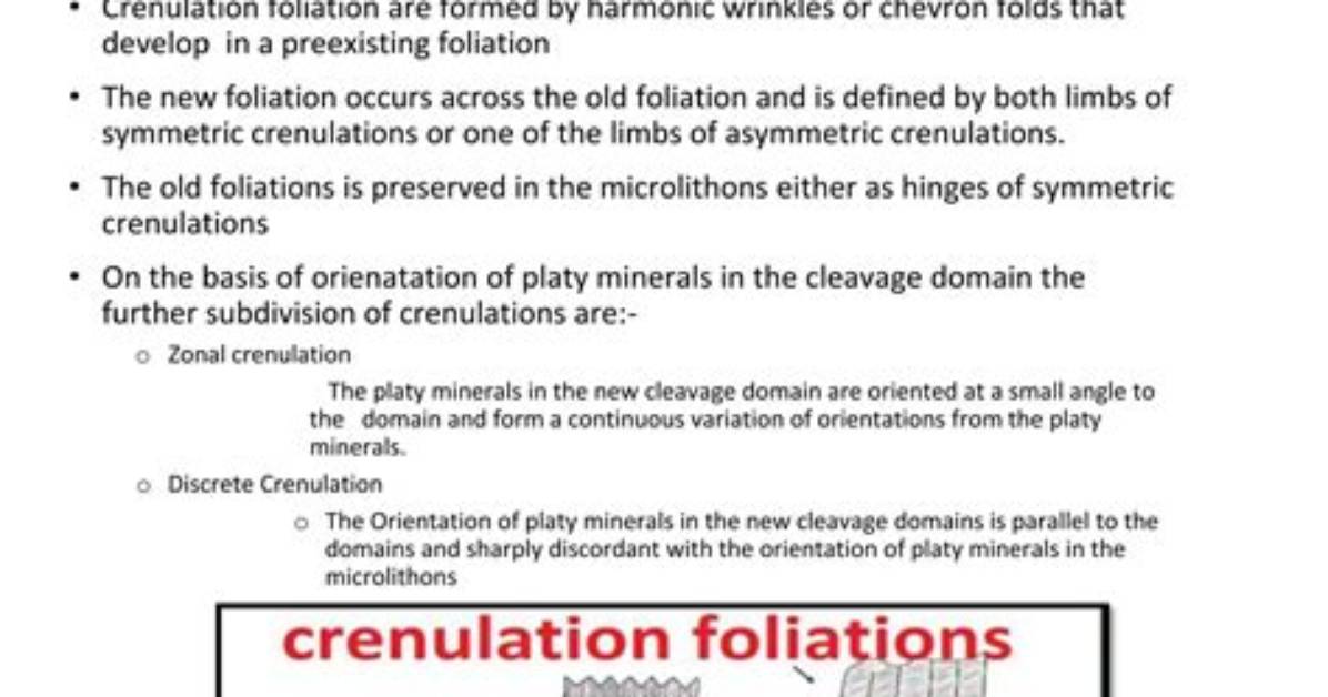 How Do Crenulations Form?