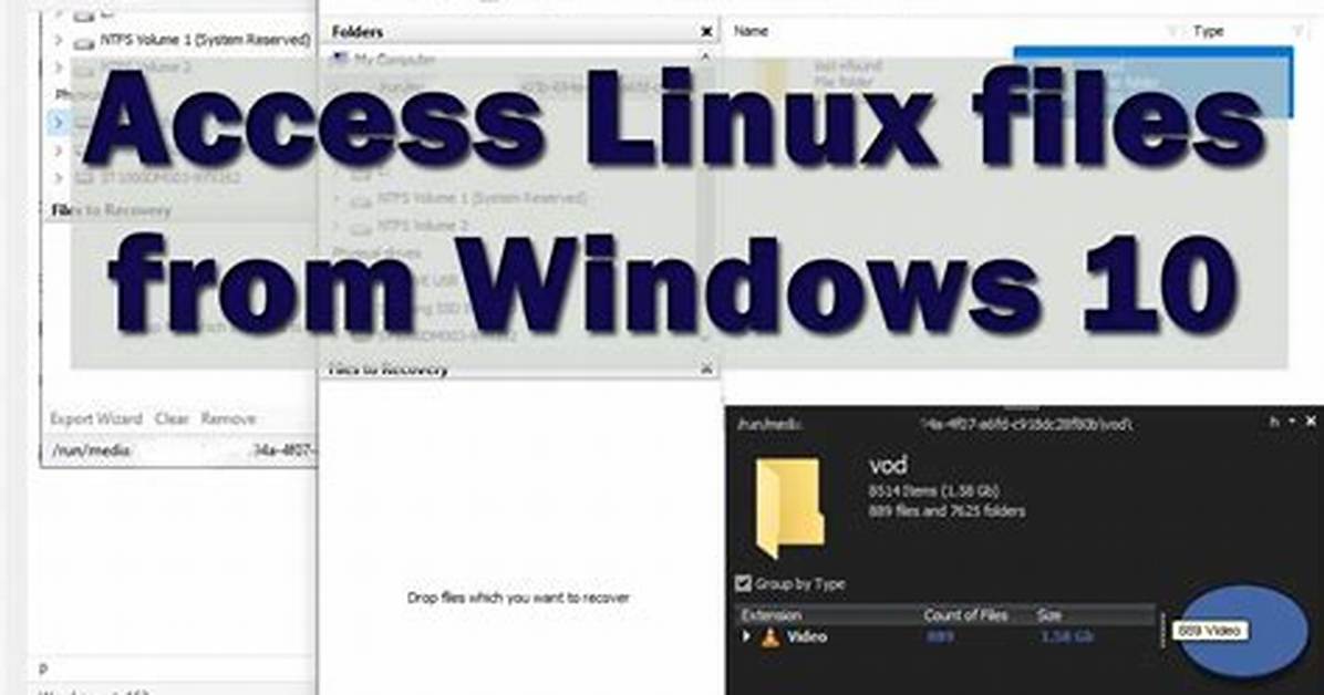 How Do I Access Linux Files on Windows 10?