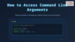 How Do I Access the Command Line in Ubuntu?