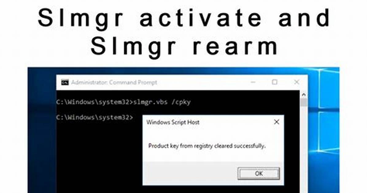How Do I Activate Windows Using Slmgr?