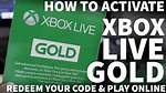 How Do I Activate Xbox Live Code?