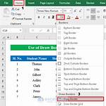 How Do I Add a Cell Border in Excel Vba?