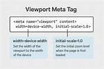 How Do I Add a Meta Viewport Tag
