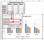 How Do I Add Individual Error Bars in Excel 2007?
