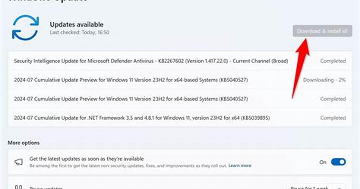 How Do I Automatically Install Windows Updates?