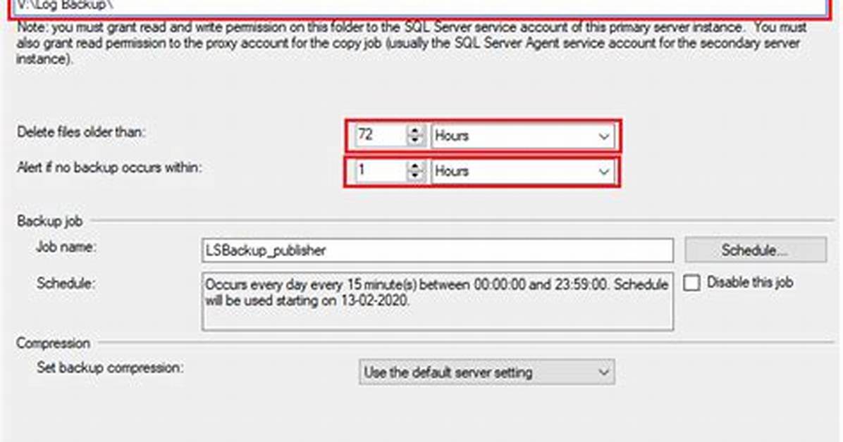 How Do I Backup a Sql Log File