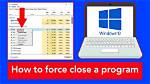 How Do I Close Programs in Windows 8?
