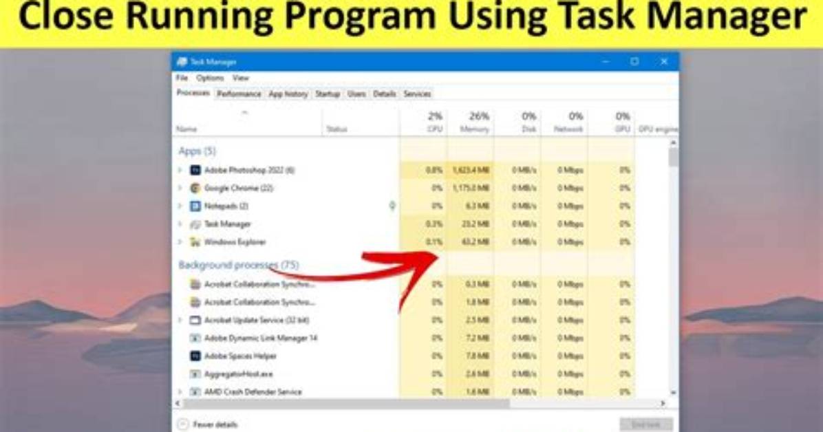 How Do I Close Running Programs on Windows 8?