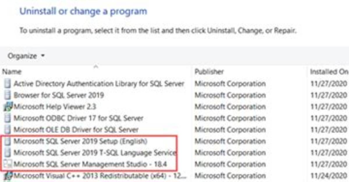 How Do I Completely Uninstall Sql Server 2016