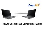 How Do I Connect Two Computers Directly on Windows 10?