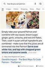 How Do I Cook Paimon?