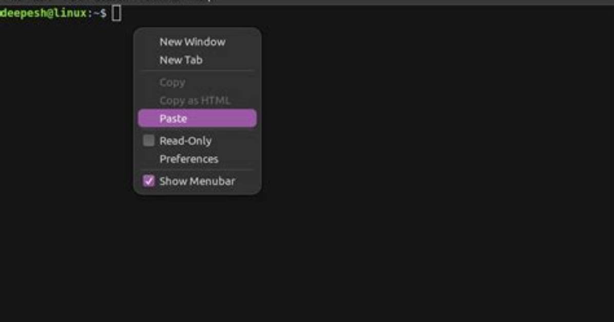 How Do I Copy Text from Linux Command Line?