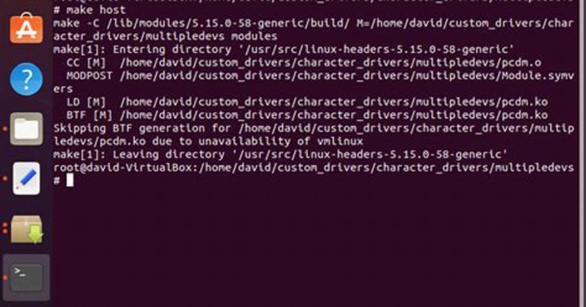 How Do I Create a Character Device Driver in Linux?