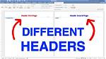 How Do I Create a Header on Only One Page in Microsoft Word? [Duplicate]