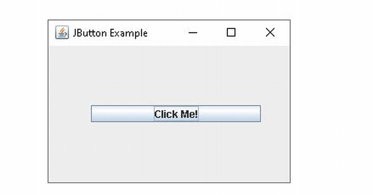 How Do I Create a Jbutton