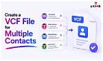 How Do I Create a Vcf File in Excel?