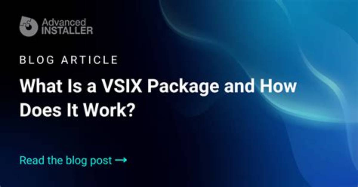 How Do I Create a Vsix Package
