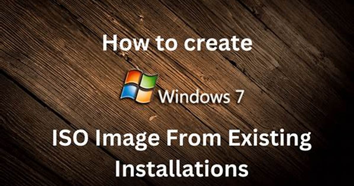 How Do I Create a Windows 7 Reinstall Disk?