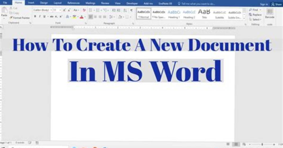 How Do I Create a Word Document on Android?