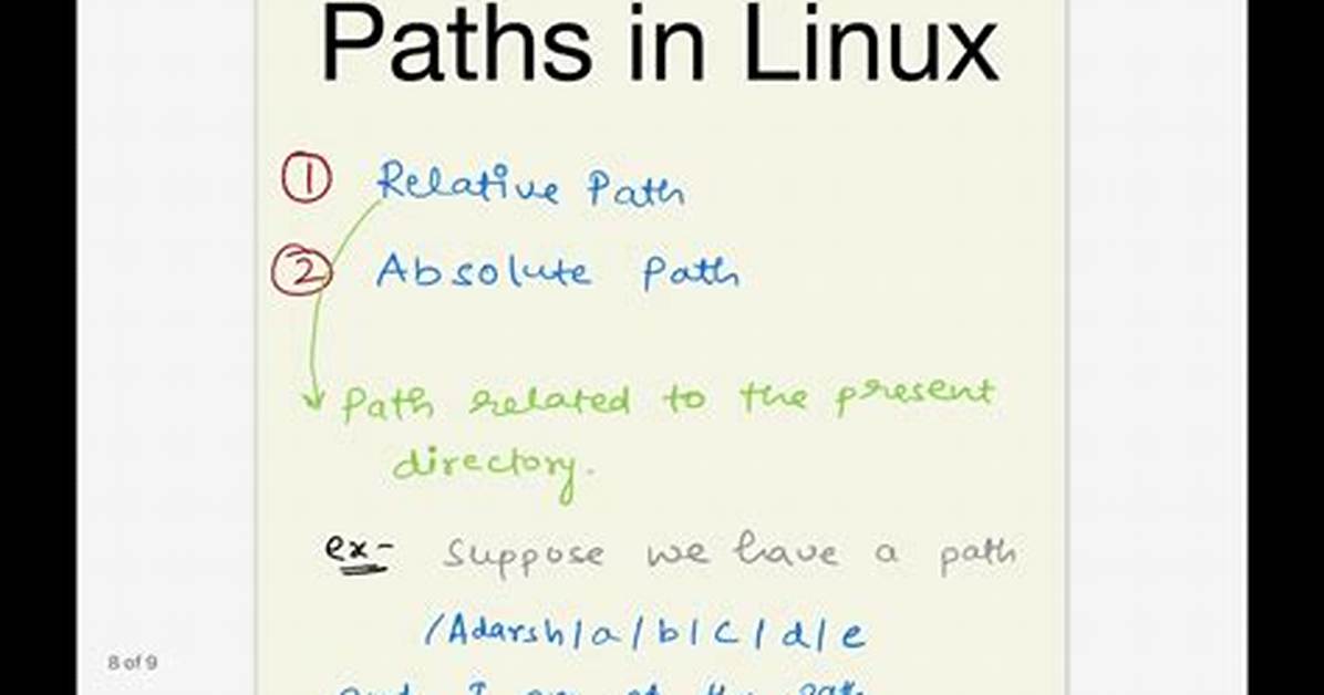 How Do I Create an Absolute Path in Linux?