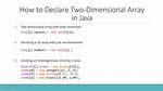 How Do I Declare a 2D Array in C++ Using New?