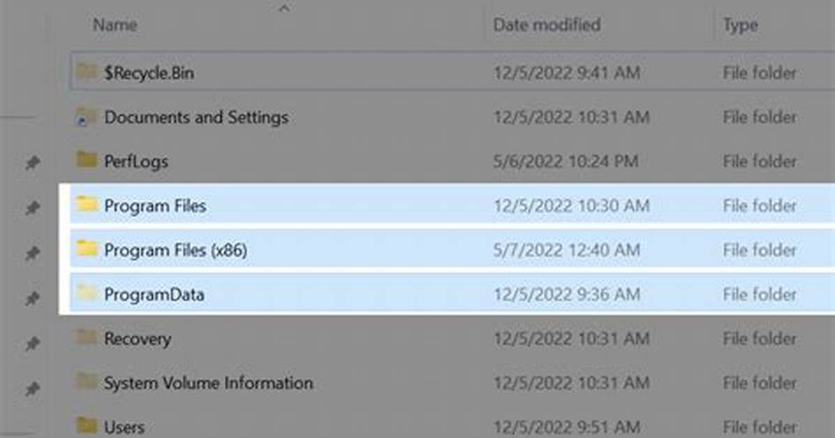 How Do I Delete Program Files in Windows 10?