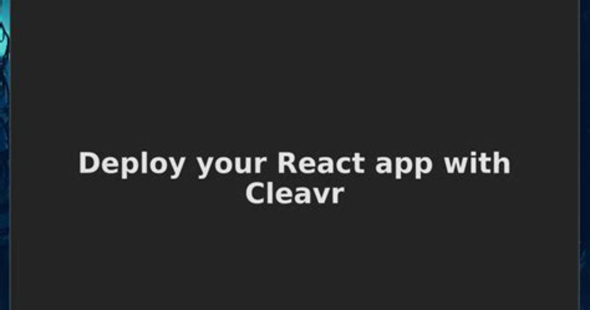 How Do I Deploy React App to Server?