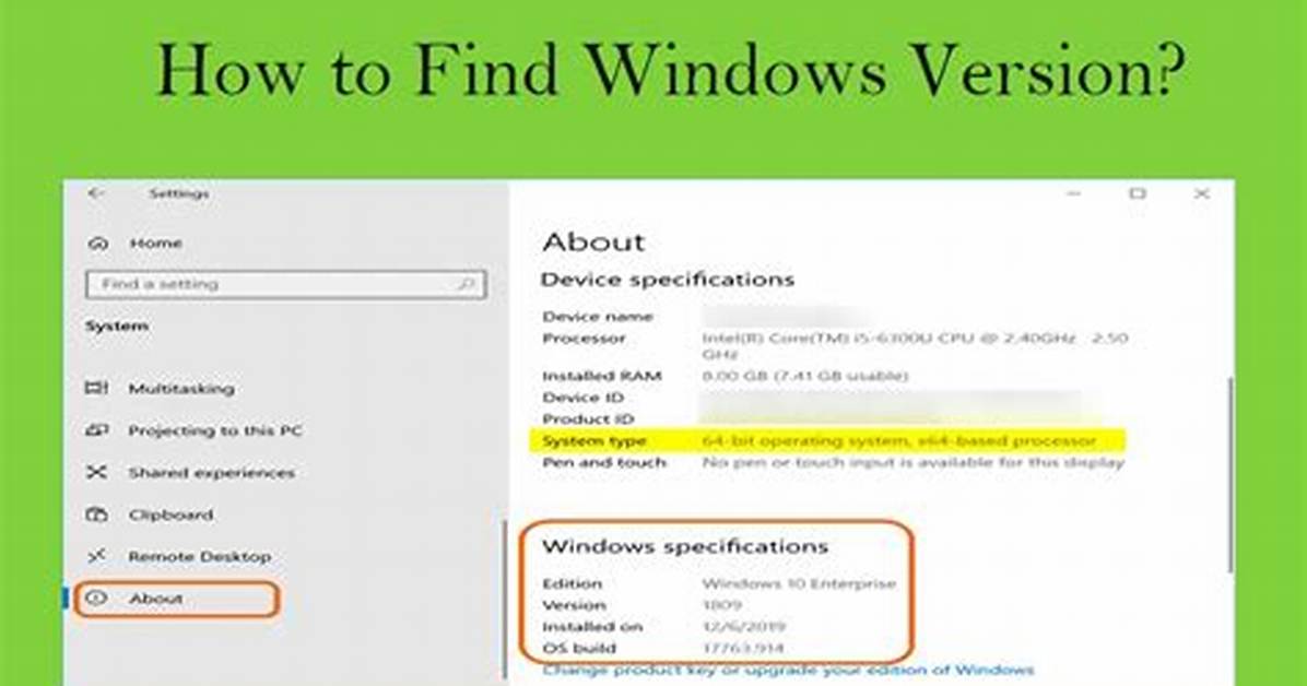 How Do I Determine Windows Version from File System?
